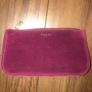 Authentic Gucci beauty bag